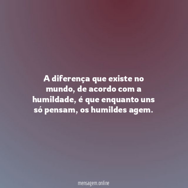 A diferença que existe no mundo