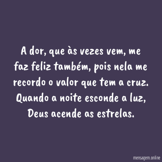 A dor