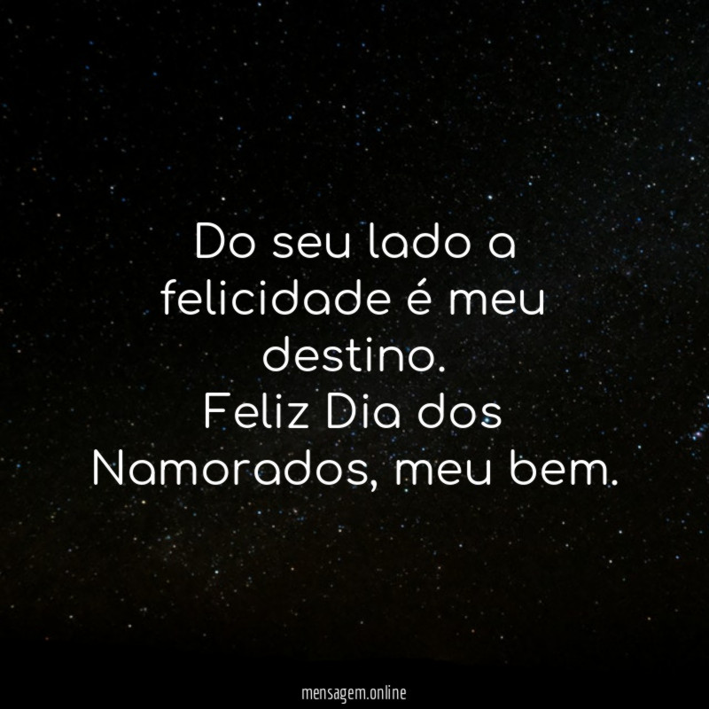 A felicidade é destino