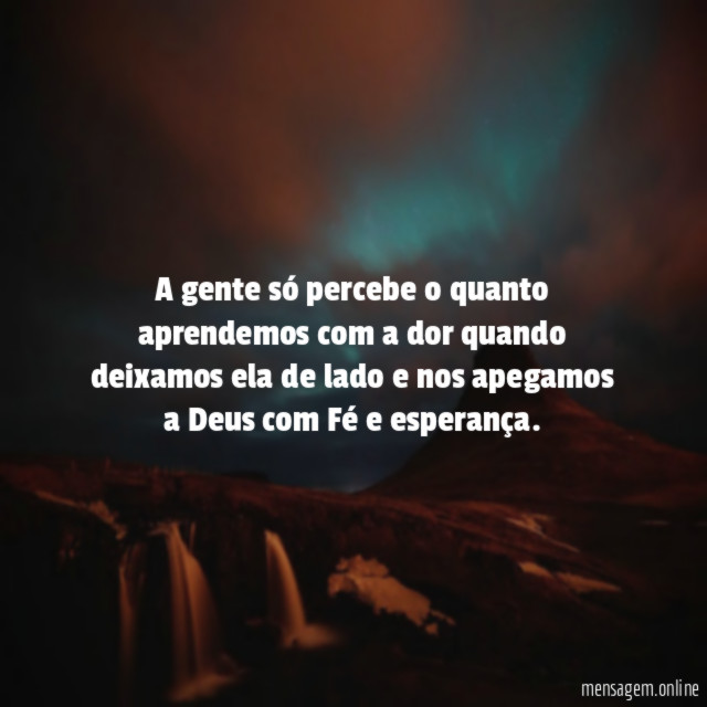 A gente só percebe o quanto aprendemos com