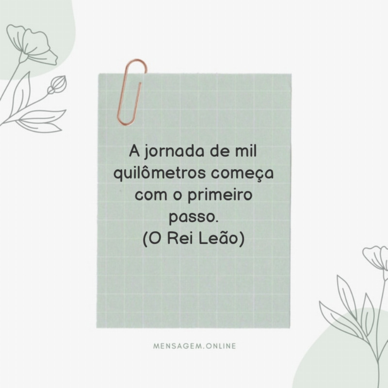 A jornada