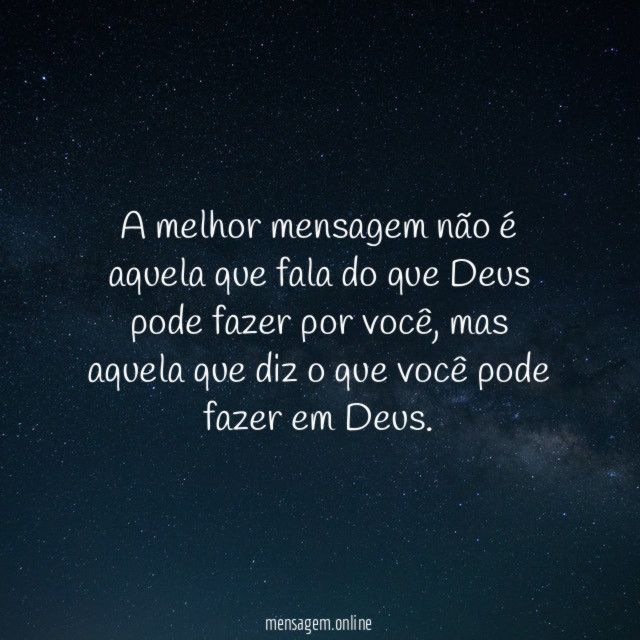 A melhor mensagem não é aquela que fala