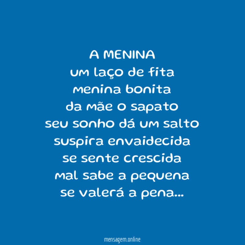 A MENINA