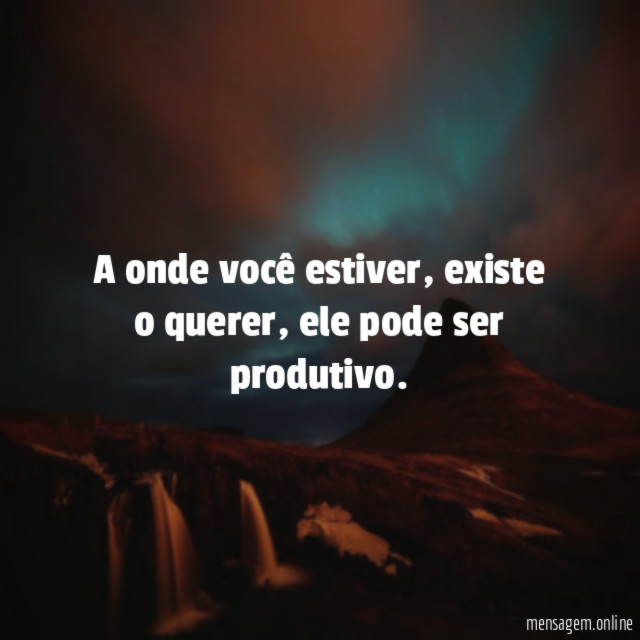 A onde você estiver