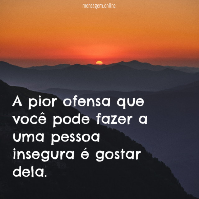 A pior ofensa que você pode fazer a