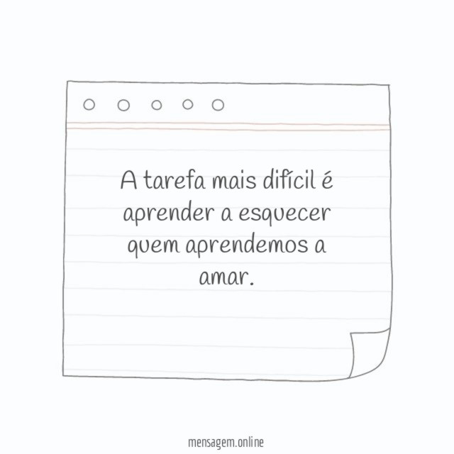 A tarefa mais difícil