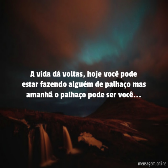 A vida dá voltas