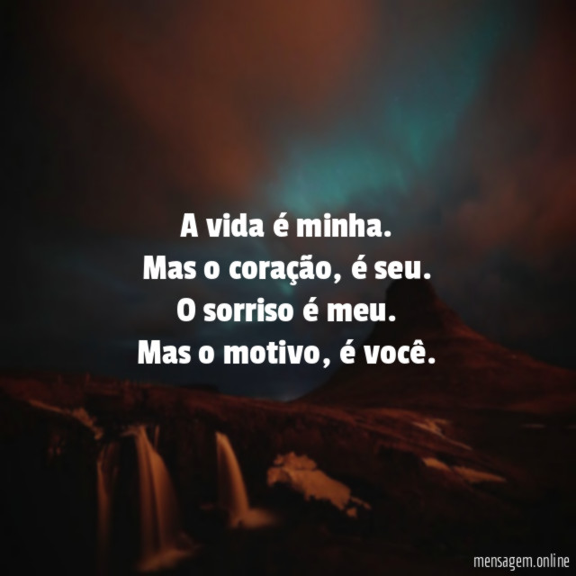 A vida é minha