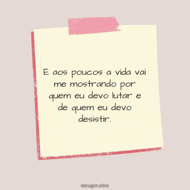 A vida vai