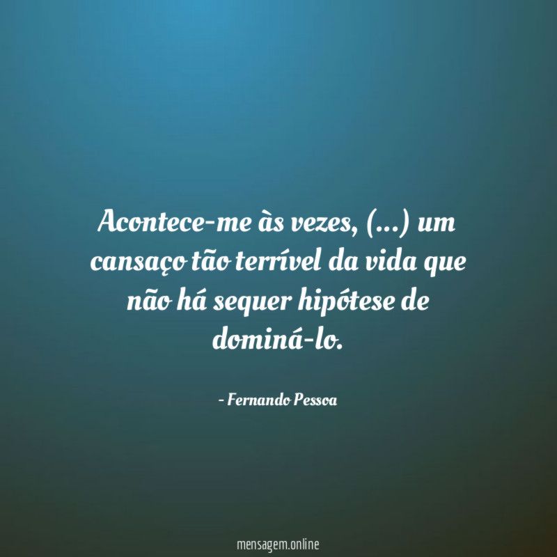 Acontece-me às vezes
