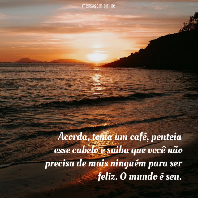 Acorda, toma um café