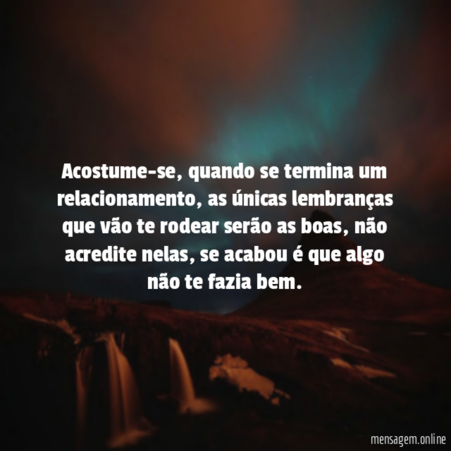 Acostume-se