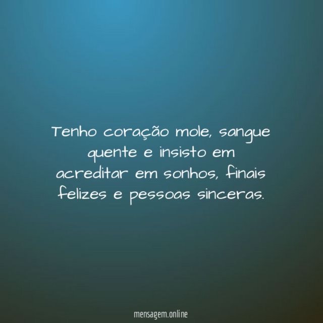 Acreditar sempre