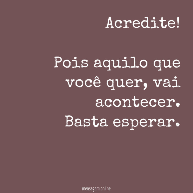 Acredite