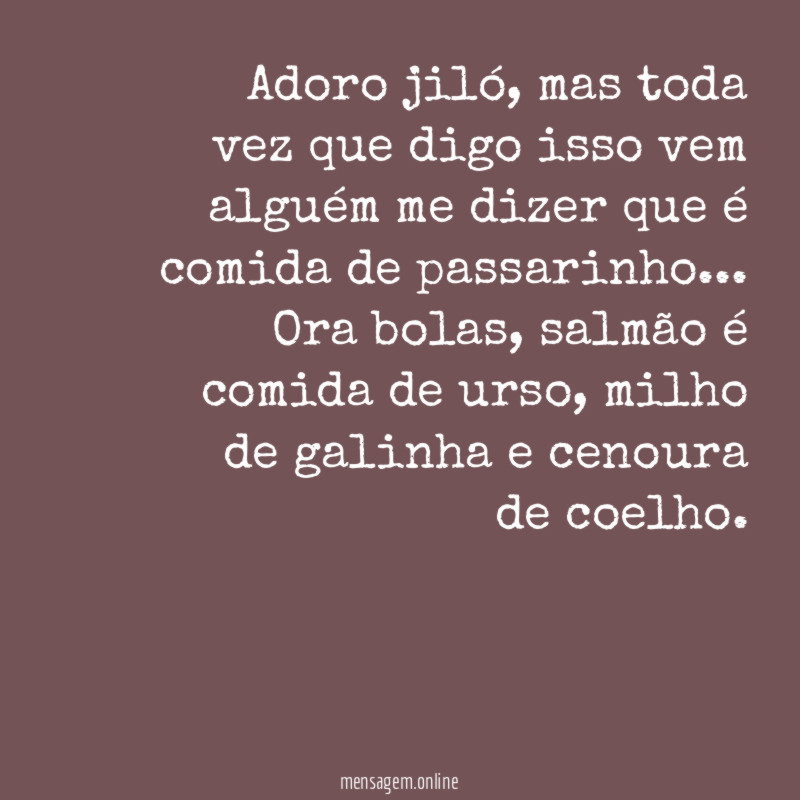 Adoro jiló