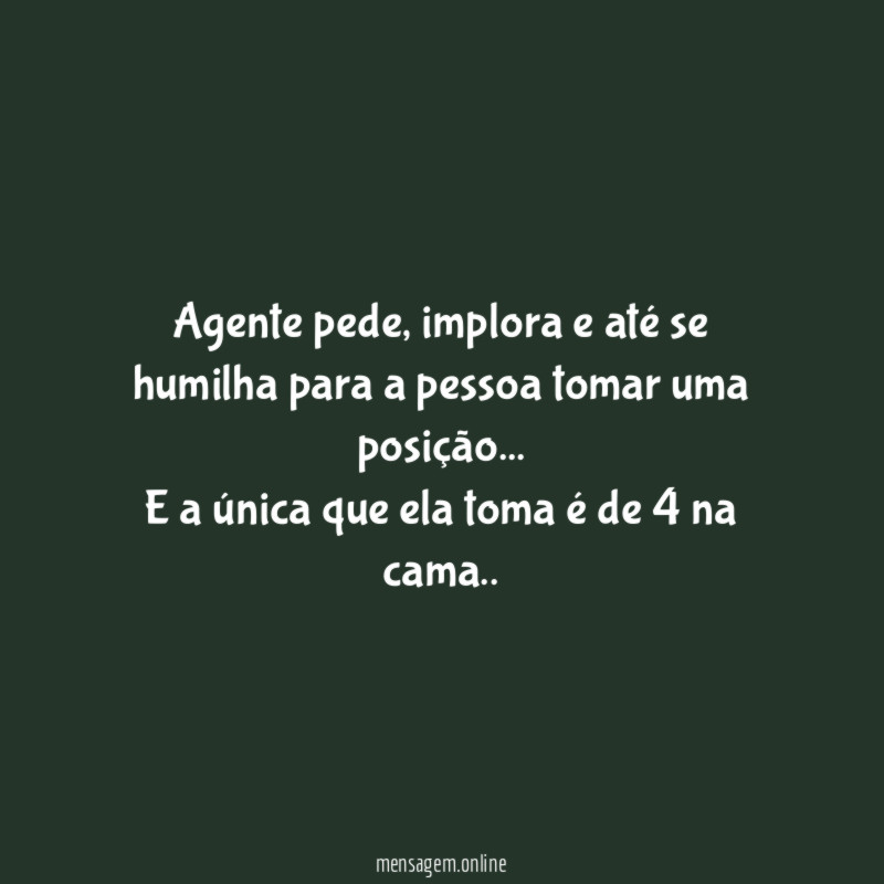 Agente pede