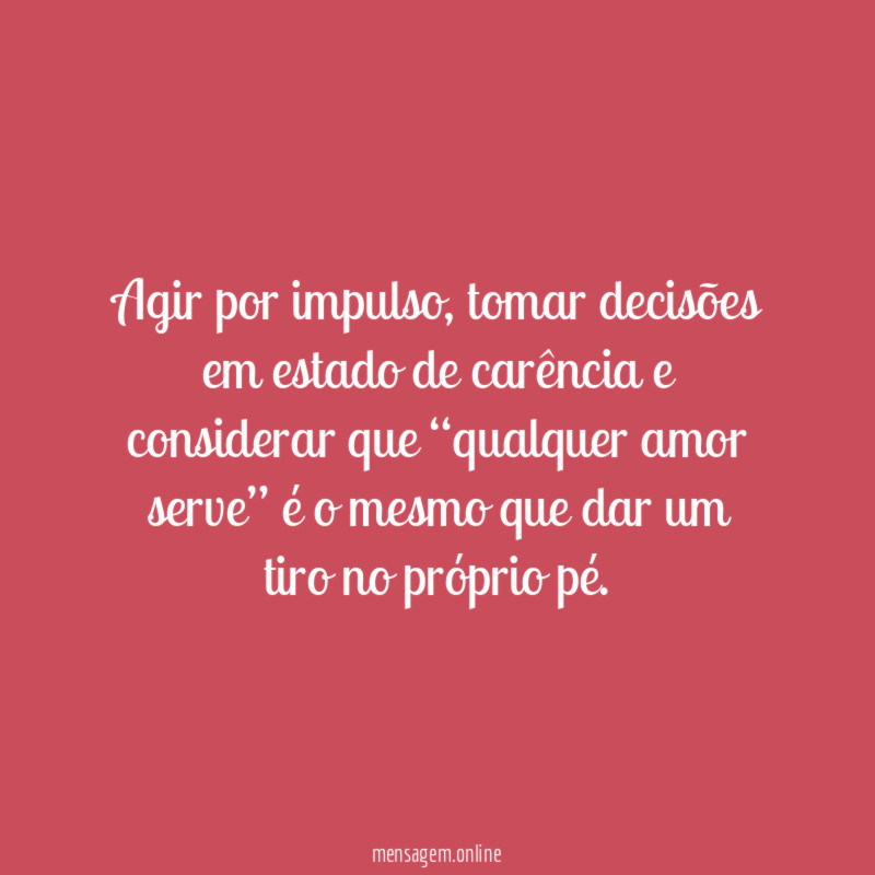 Agir por impulso