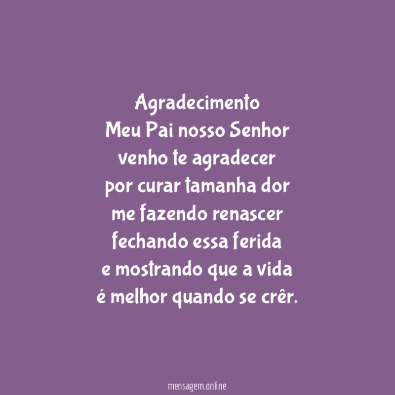 Agradecimento
