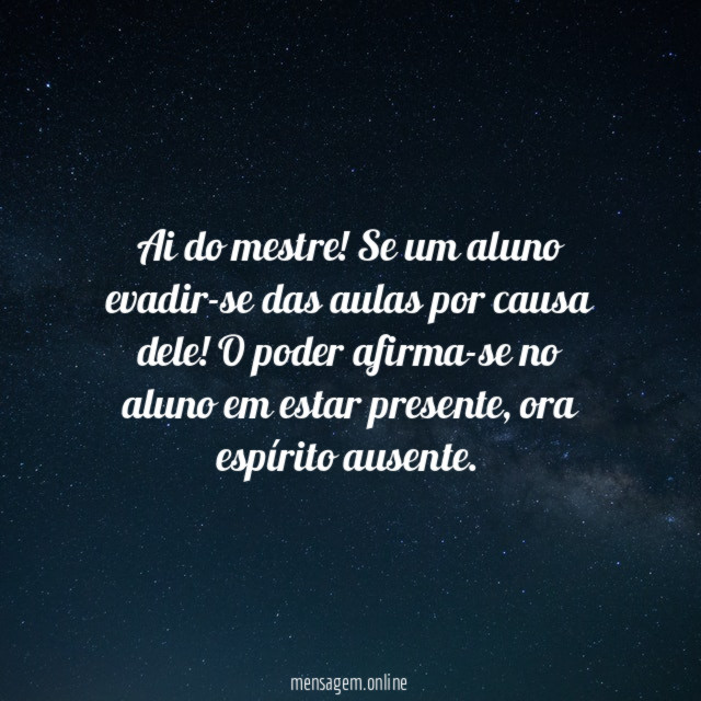 Ai do mestre