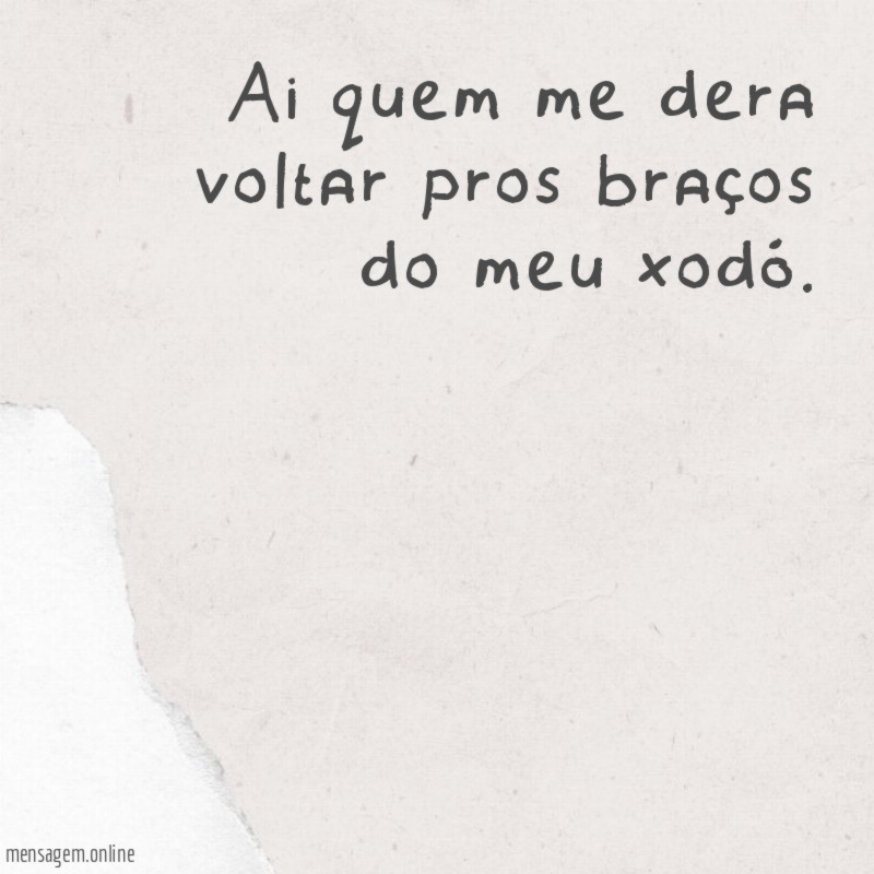 Ai quem me dera voltar