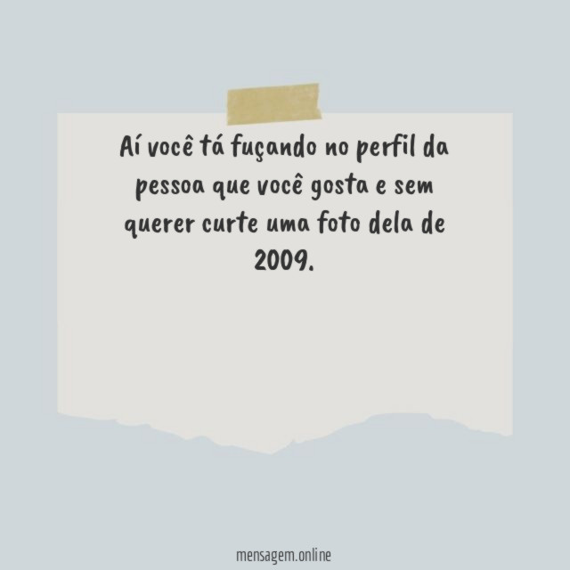 Aí você tá fuçando no