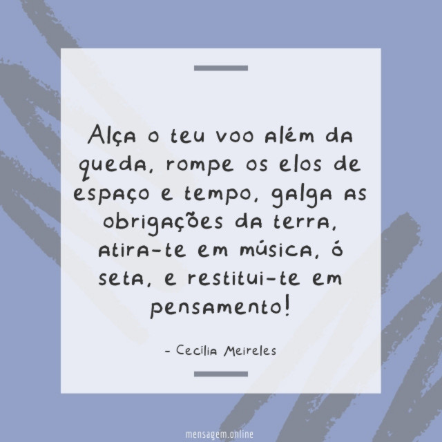 Alça o teu voo além da queda