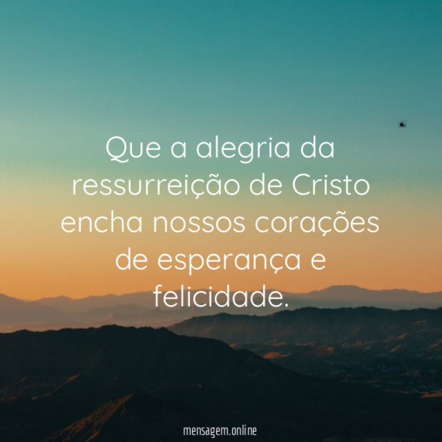 Alegria da Ressurreição