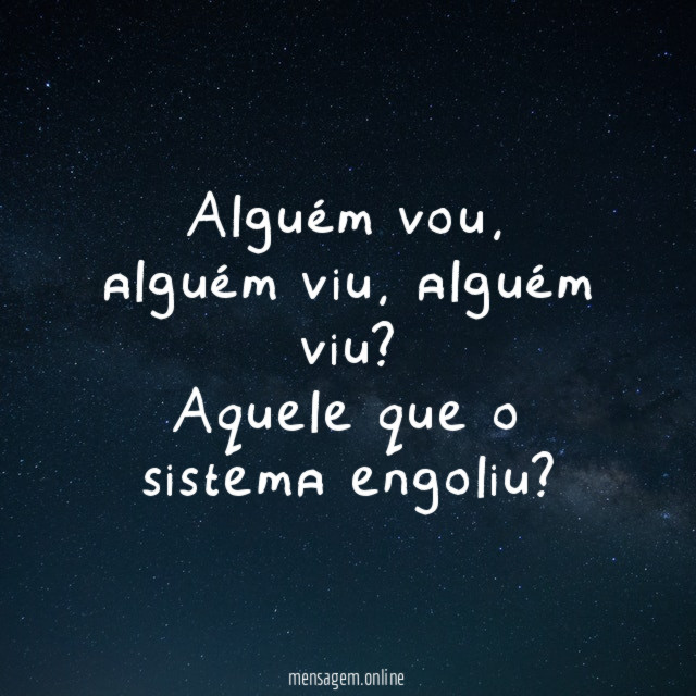 Alguém vou