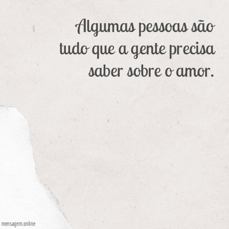 Algumas pessoas são tudo