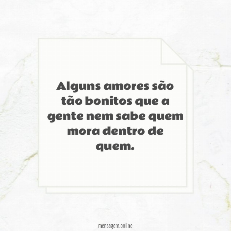 Alguns amores são tão