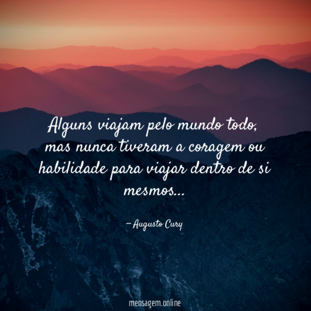 Alguns viajam pelo mundo todo