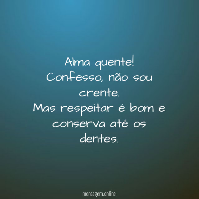 Alma quente
