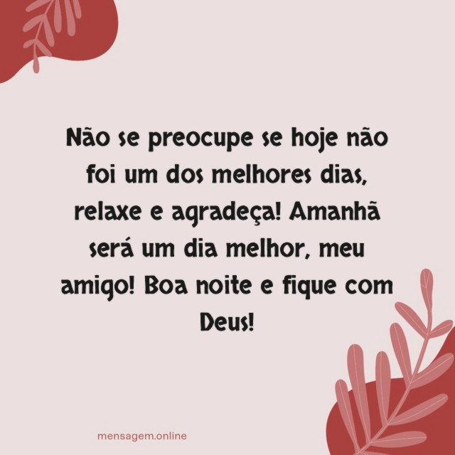 Amanhã será melhor
