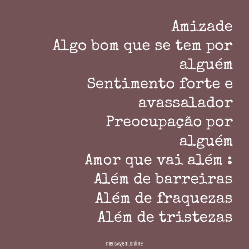 Amizade