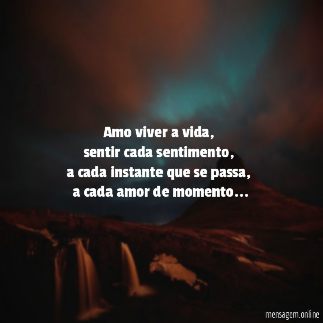 Amo viver a vida