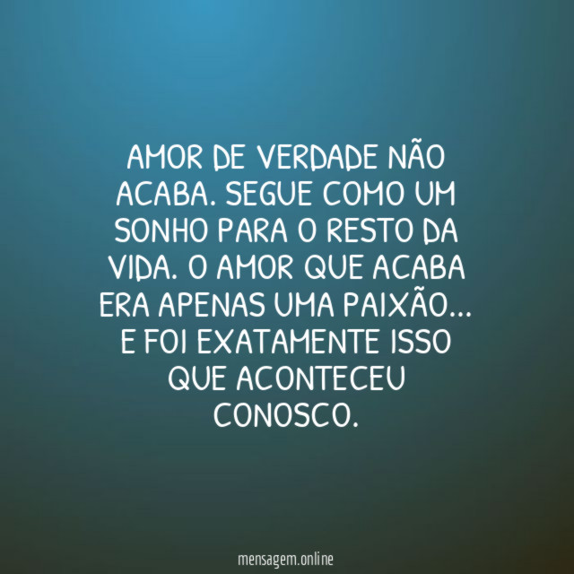 Amor de verdade