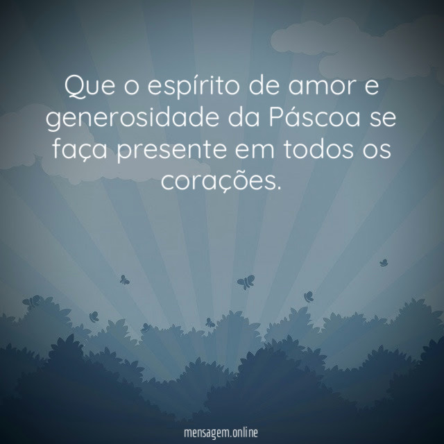 Amor e Generosidade
