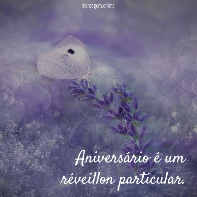 Aniversário é um réveillon particular