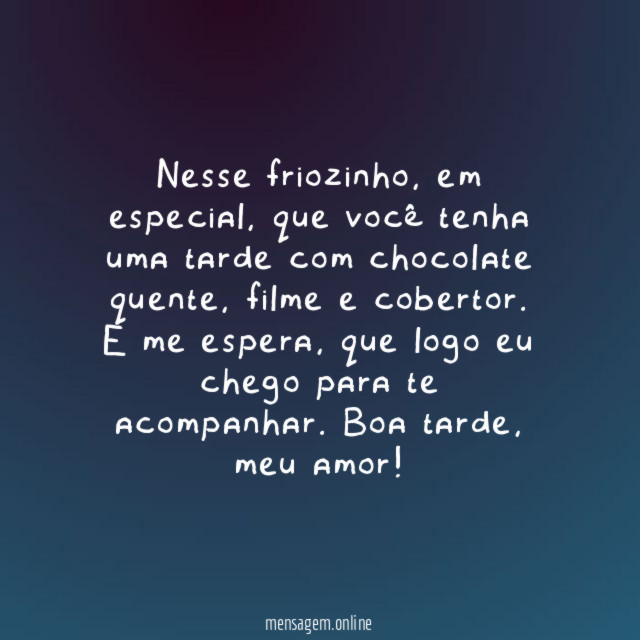 Ao meu amor