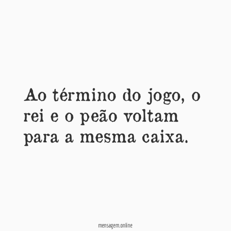 Ao término do jogo