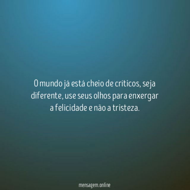 Aprendendo a enxergar