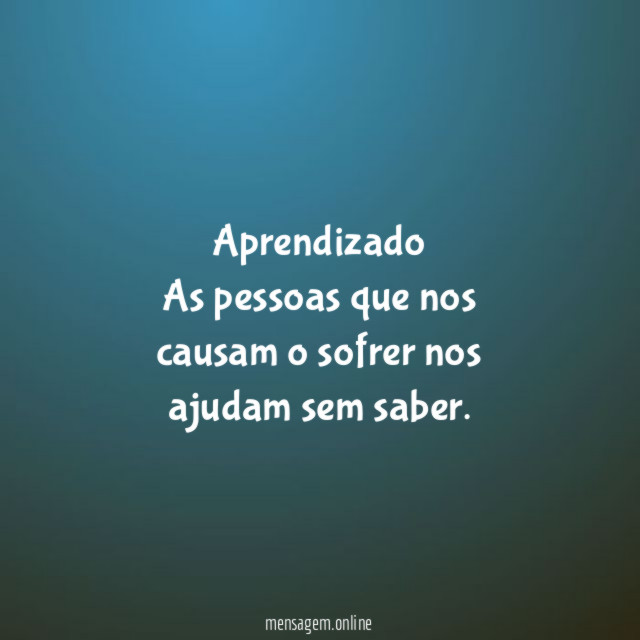 Aprendizado