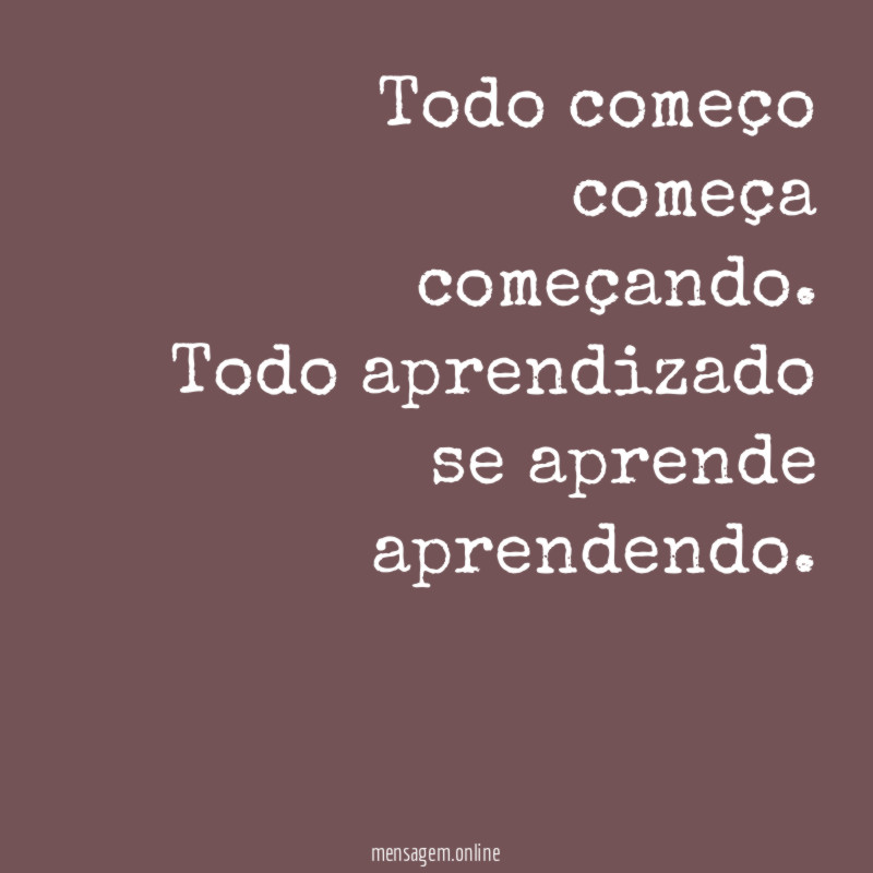 Aprendizado