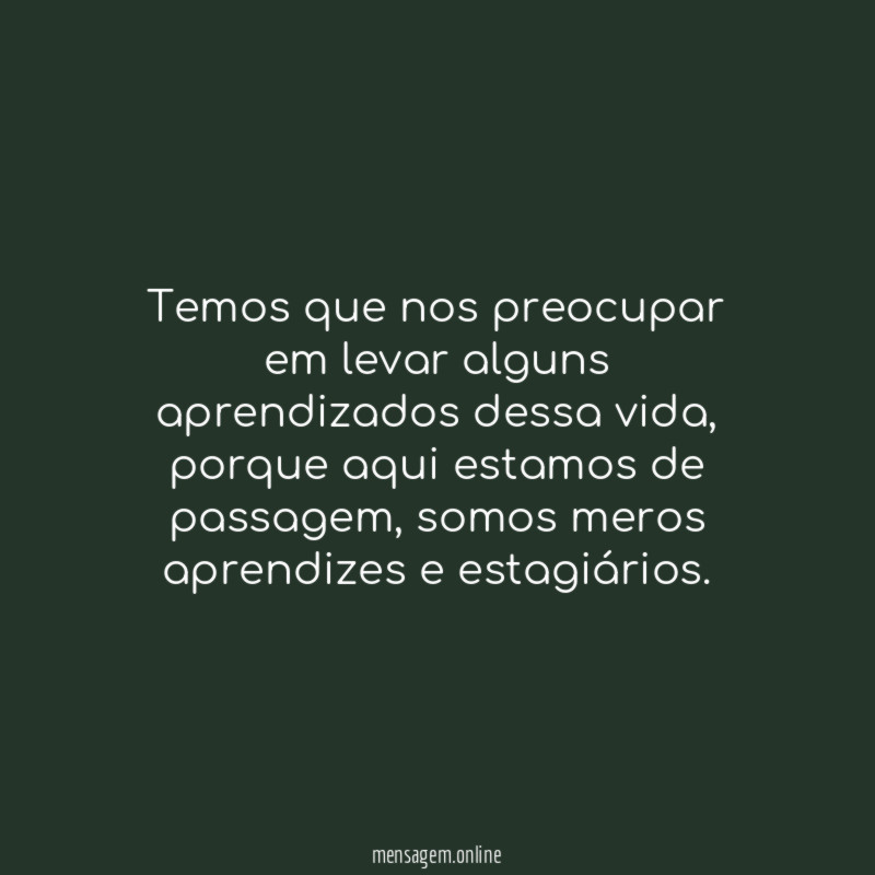 Aprendizados
