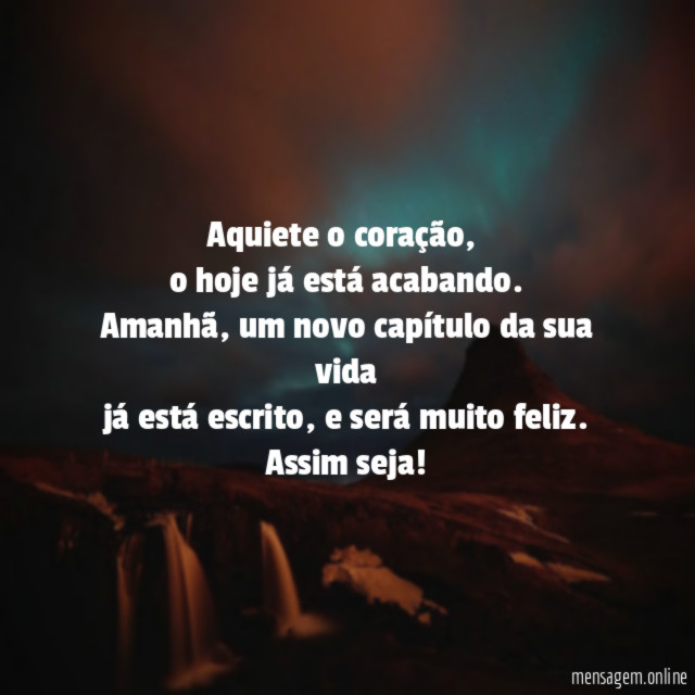 Aquiete o coração