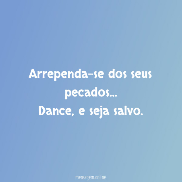 Arrependa-se dos seus pecados