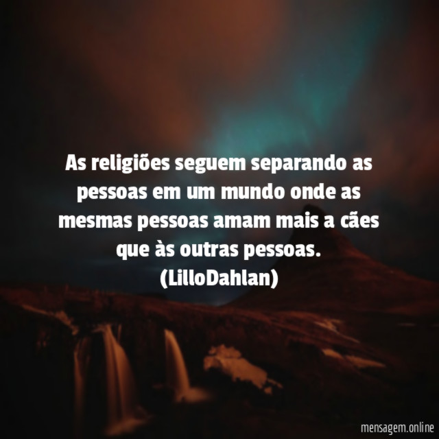 As religiões seguem separando as pessoas em um