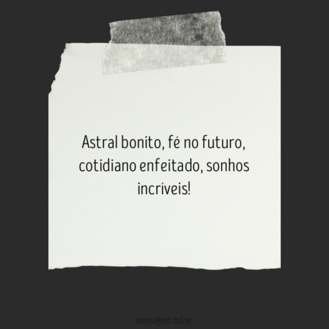 Astral bonito