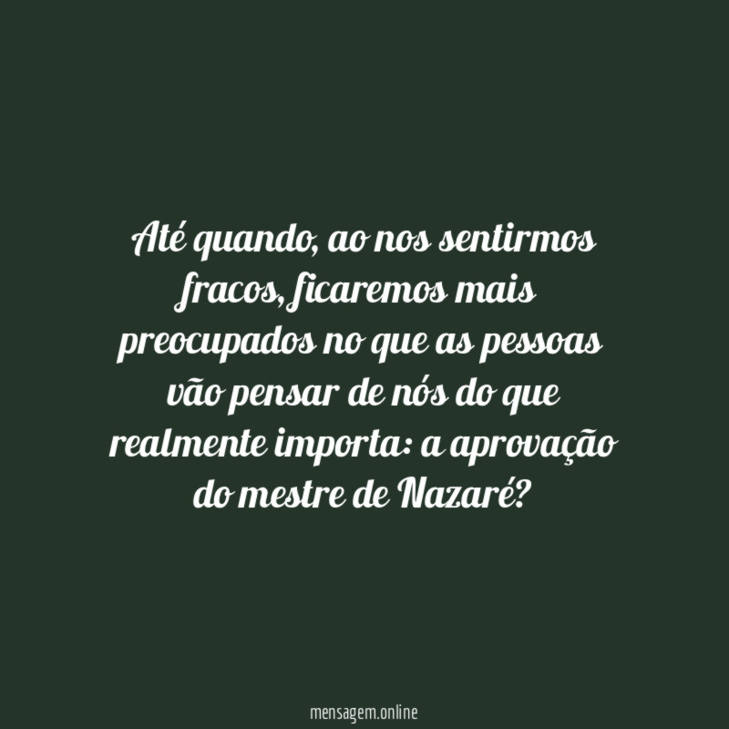 Até quando