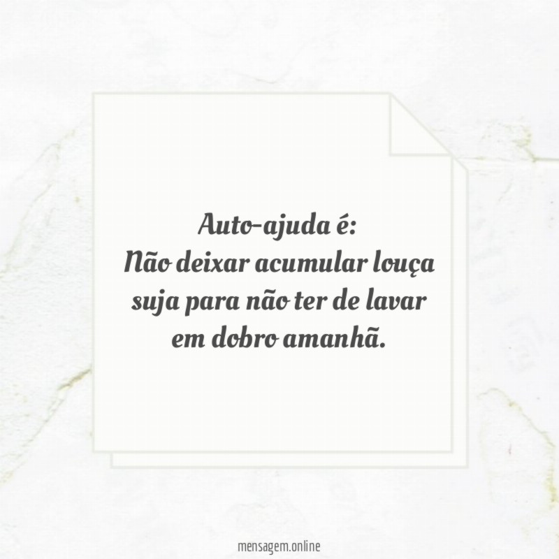 Auto-ajuda é